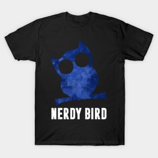 Nerdy Bird Owl T-Shirt